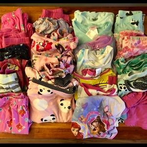 Girls 6 - 6x pajama bundle
